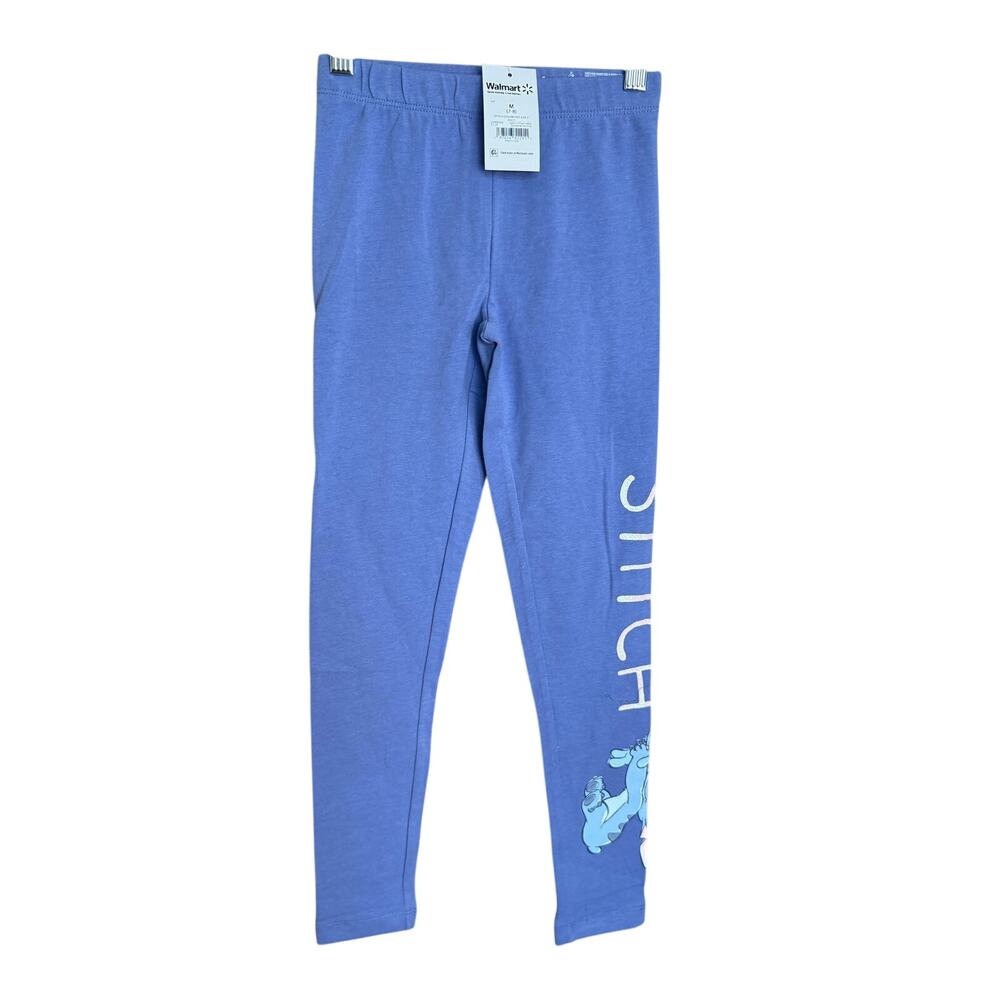 Disney Stitch Leggings Kids M 7 8 NWT